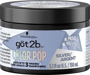 Schwarzkopf Got2b Color Pop Intense Color & Care Mask Silver 150 ml 150 ml