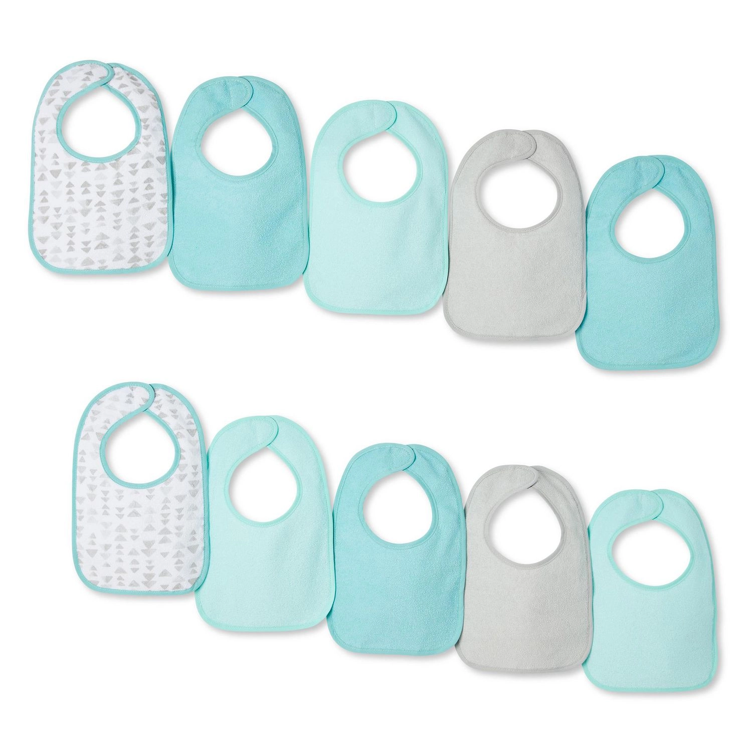 OGeorge Infants' Unisex Bib 10-Pack