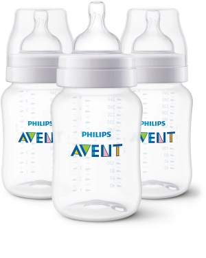 Philips Avent Anti-colic Baby Bottle, 9oz, 3 Pack