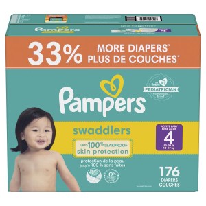 Pampers Swaddlers Active Baby Diaper, Ultra Value Pack 37 l