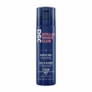 Dollar Shave Club Shave Gel with Shea Butter for Sensitive Skin 190 G