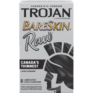 Trojan BareSkin Raw Lubricated Condoms