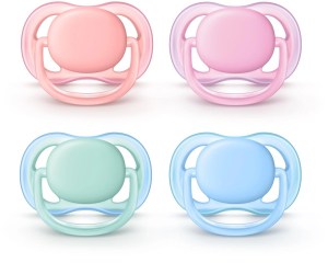 Ultra Air Pacifier 0-6m, Various Colors, 2 Pack