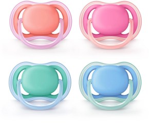 Philips Avent Ultra Air Pacifier 6-18m, Various Colors, 2 Pack