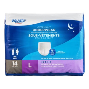 Equate Overnight Protective Underwear
