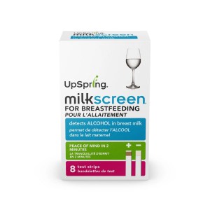 UpSpring Milkscreen, for Breastfeeding, Detects Alcohol in Breast Milk, 8ct