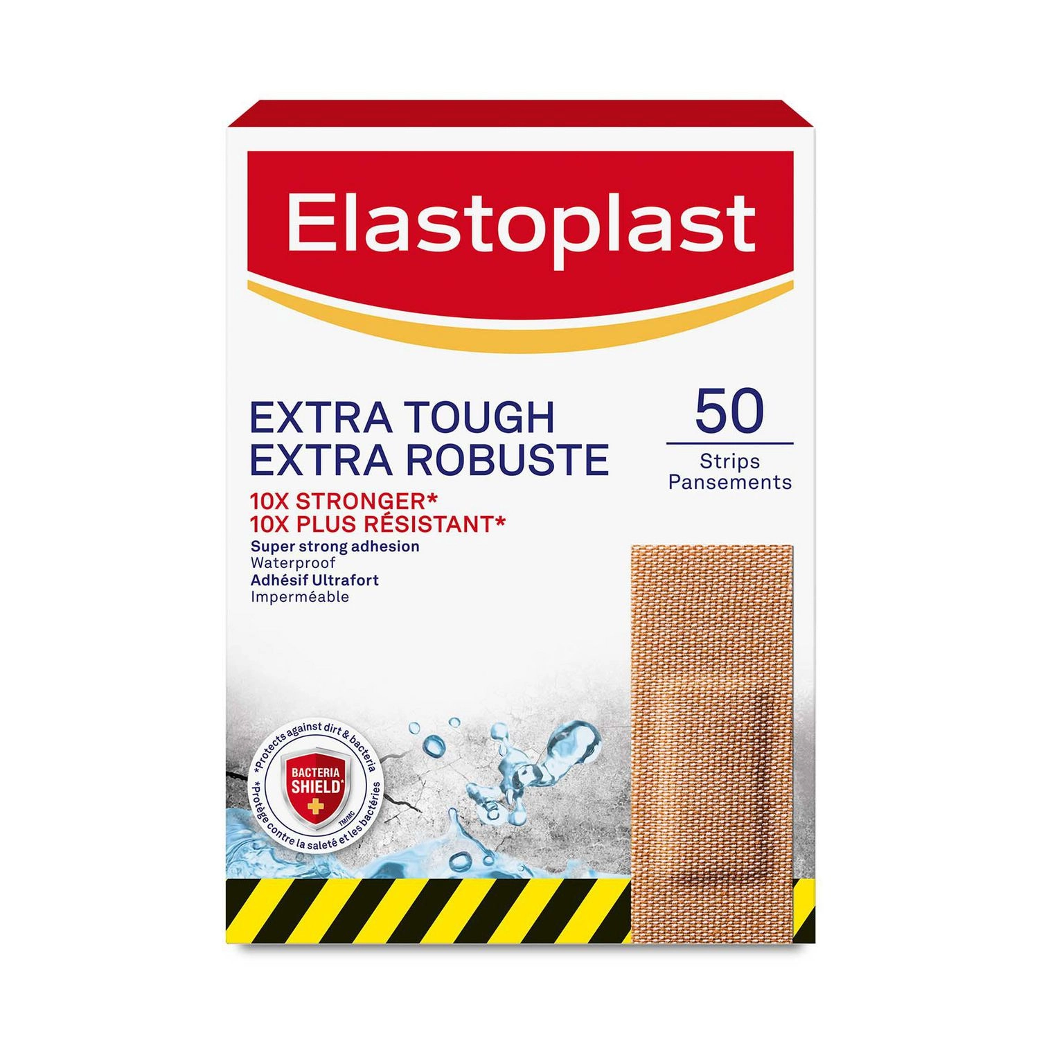 Elastoplast Extra Tough Waterproof Bandages Value Pack