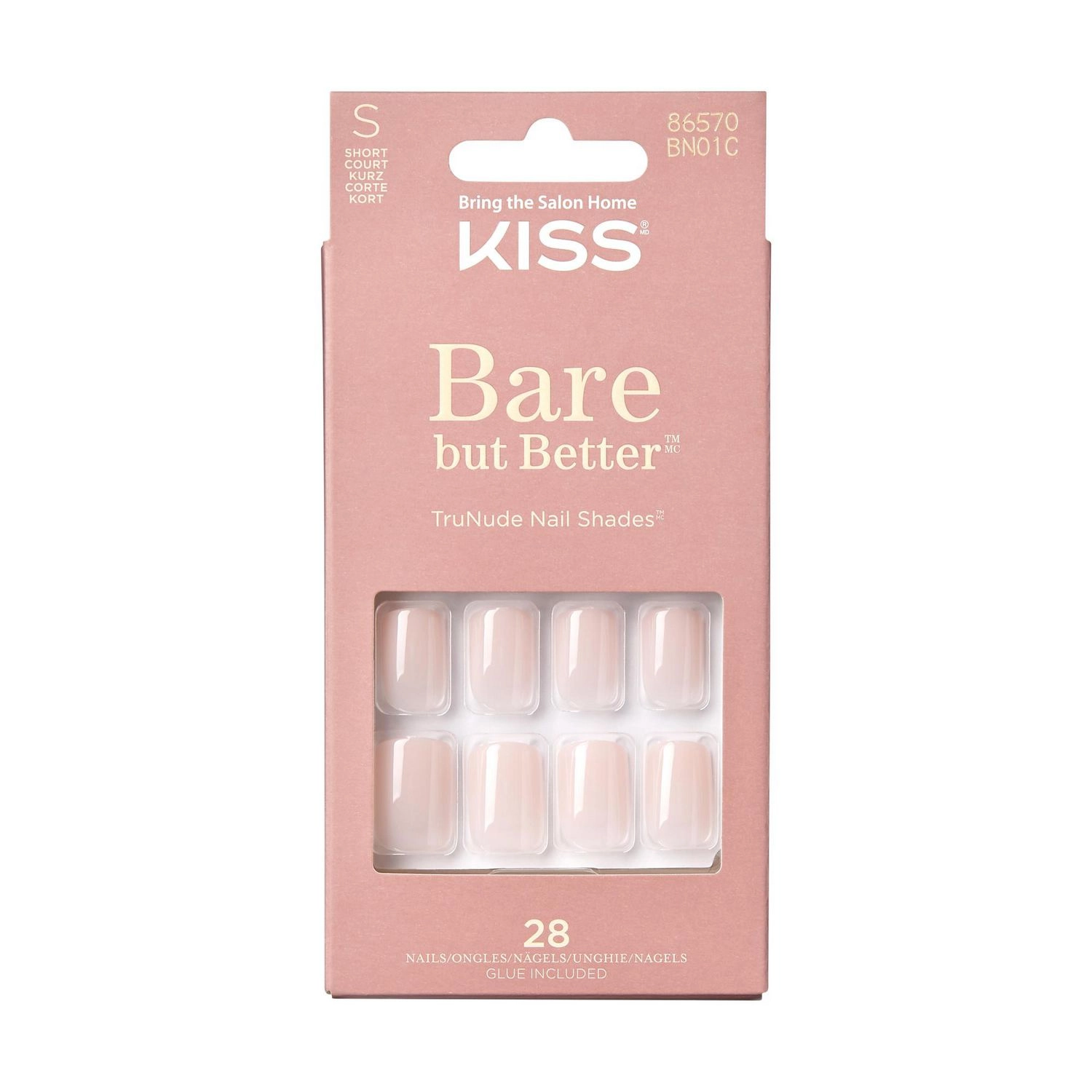 KISS Bare but Better Nails Nudies