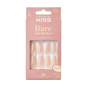 KISS Bare but Better Nude Drama Nails