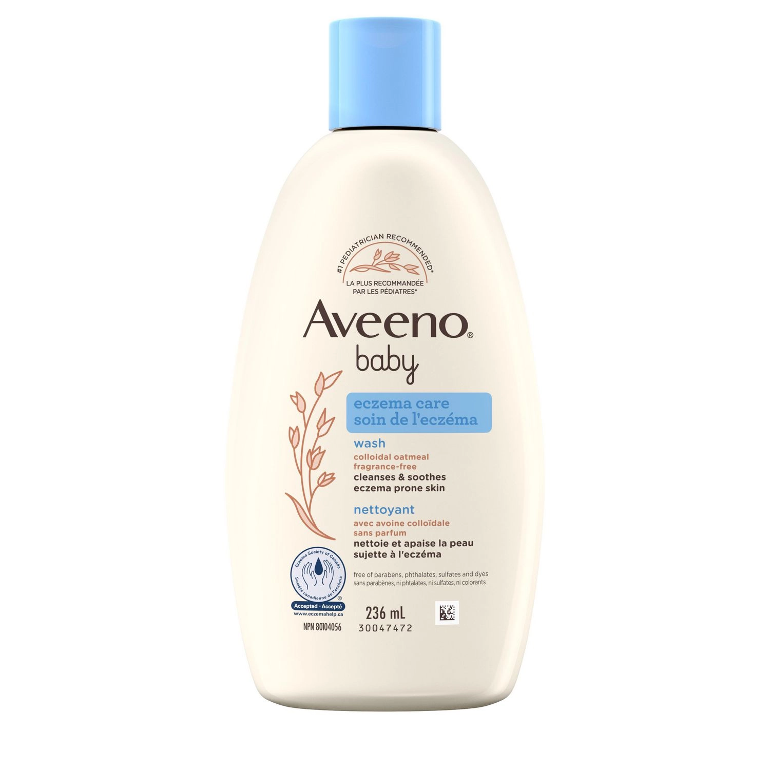 Aveeno Baby Eczema Care Wash with Colloidal Oatmeal 236 mL