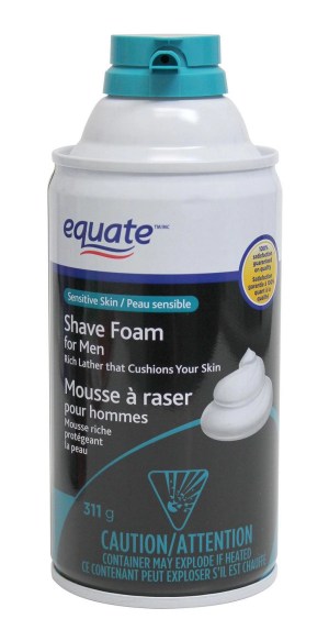 Equate Sensitive Skin Shave Foam 311 g