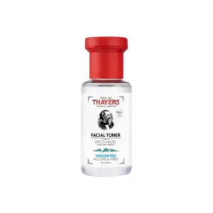 THAYERS Unscented Facial Toner Alcohol-Free Witch Hazel Aloe Vera Formula Travel Size 89mL 89 mL