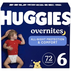HUGGIES Overnites Diapers 72 Count
