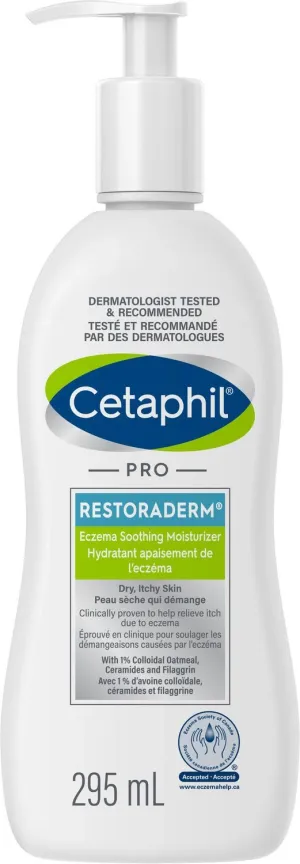 Cetaphil PRO RestoraDerm Eczema Soothing Moisturizer 295 mL