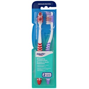Equate Medium Massaging Toothbrush