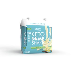 No Sugar Keto Bomb Shake Vanilla 325ml