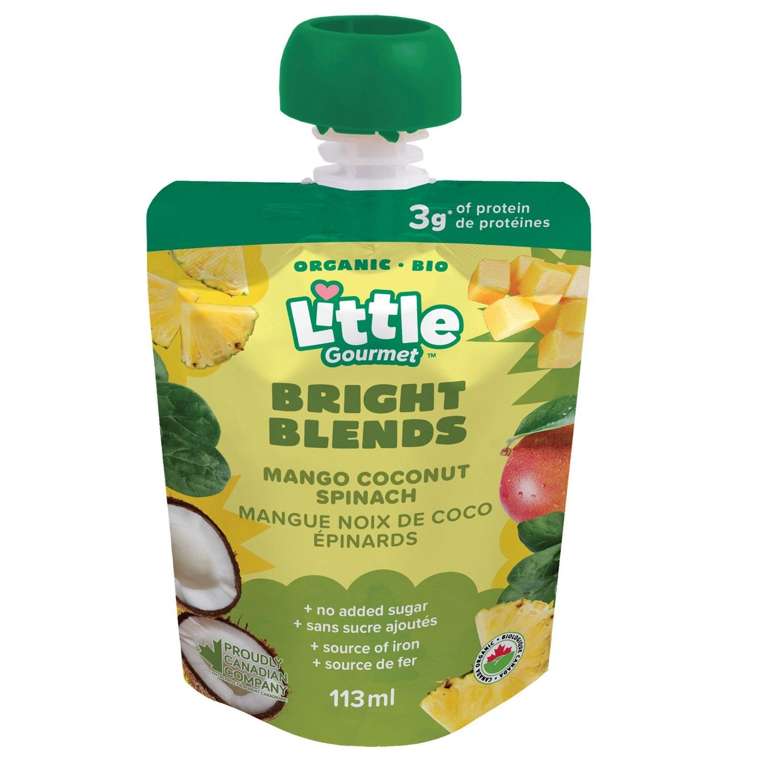 Mango Coconut Spinach Bright Blends 3g CTC Health