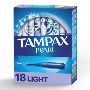 Tampax Pearl Tampons Light Absorbency