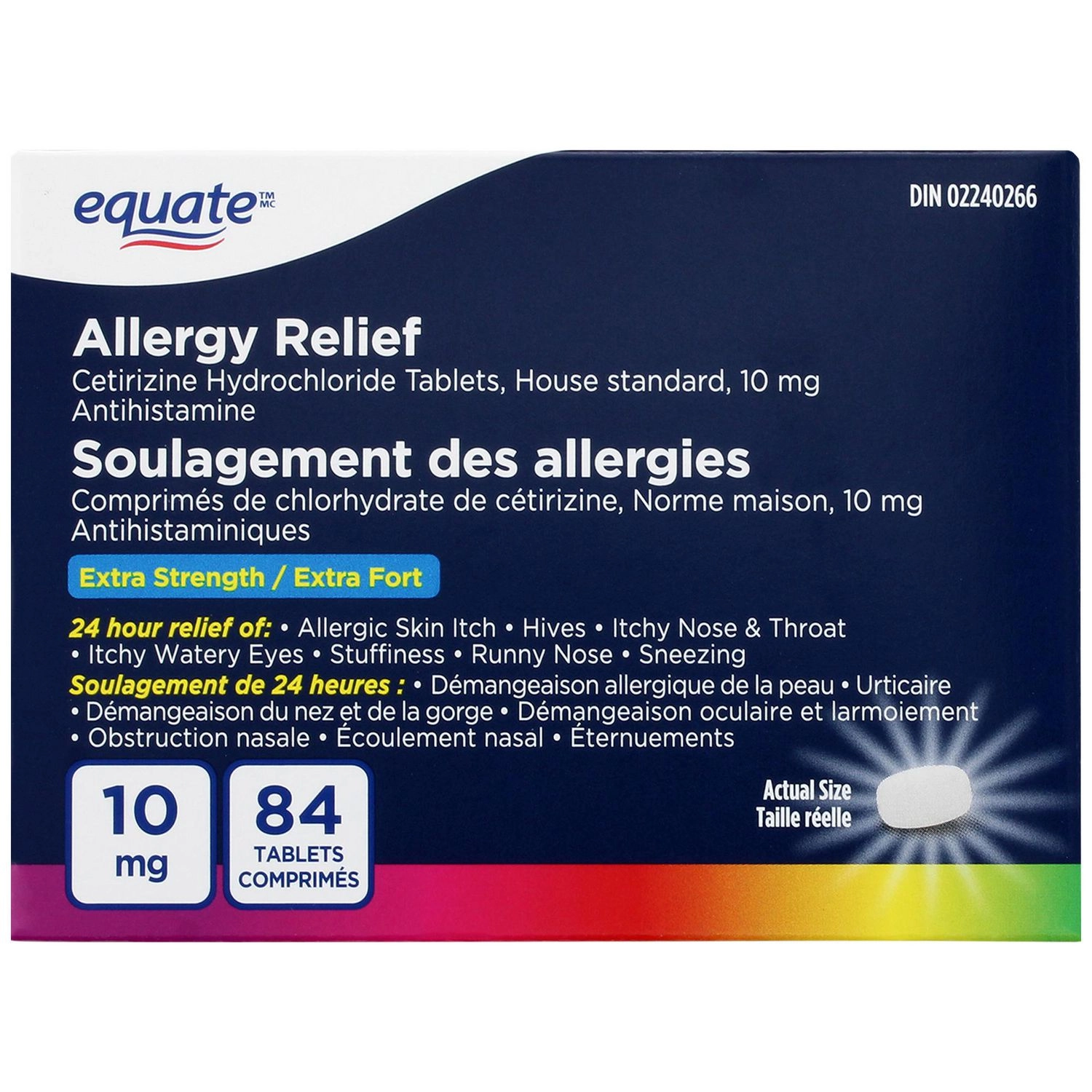 Cetirizine Tablets 10mg Allergy Relief - 24 Hour Relief for Allergy Sufferers
