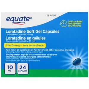 Loratadine Soft Gel Capsules 10 mg