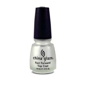 China Glaze Fast Forward Top Coat 14 mL