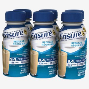 Ensure Regular, Complete Balanced Nutrition, Vanilla, 6 x 235 mL 235 mL
