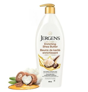Jergens Enriching Shea Butter Moisturizer & Body Lotion 620mL