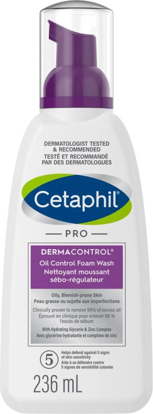 Cetaphil PRO Dermacontrol Oil Control Foam Wash 236 mL