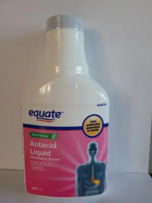 Equate Mint Flavour Antacid Liquid - 600ml 600 mL