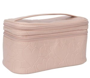 Equate Beauty Small Double Zip Train Case