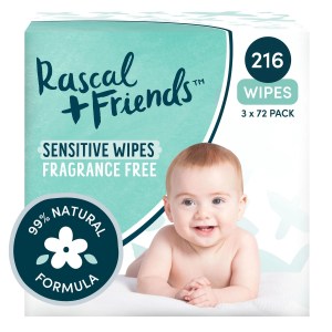 Rascends Sensitive Wipes 216 Count