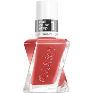 Essie Gel Couture, 2-Step Longwear Nail Polish, Woven at Heart, Red, 13.5ml
