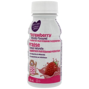 Parent's Choice Strawberry Pediatric Nutritional Supplement 235 mL