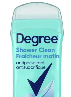 Degree Shower Clean Antiperspirant Stick 74g