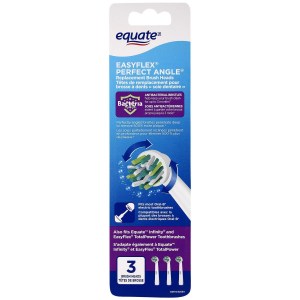 Equate Easy Flex Perfect Angle Replacement Brush Heads