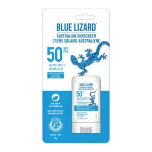 Blue Lizard Mineral Sensitive Sunscreen Stick, SPF 50 14 g