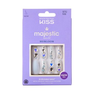 KISS Majestic Nails High-End Manicure, 30 Count - 'Your Grace'