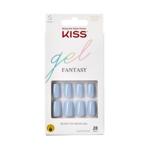 KISS 'Reciprocate' Gel Fantasy Ready-To-Wear Fake Nails, 28 Count