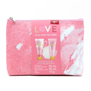Love is All You Need Bath and Body Care Essentials Set 95 ml