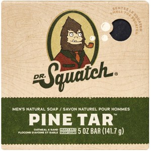 Dr. Squatch Natural Bar Soap Pine Tar 141.7 g