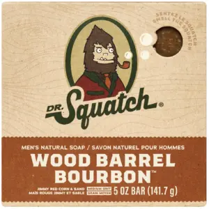 Wood Barrel Bourbon Natural Bar Soap 141.7 g
