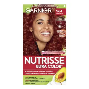 Garnier Nutrisse Ultra Color Permanent Hair Dye, 564 Double Tone Reds Terracota Chili