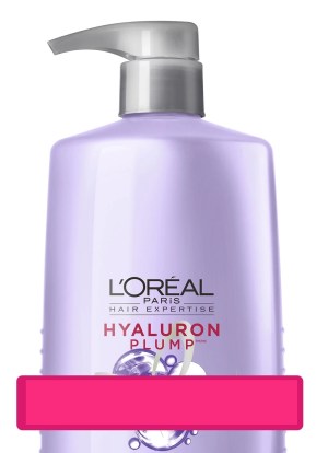 L'Oreal Paris Hair Expertise Hyaluron Plump Shampoo, 828ml 591ml