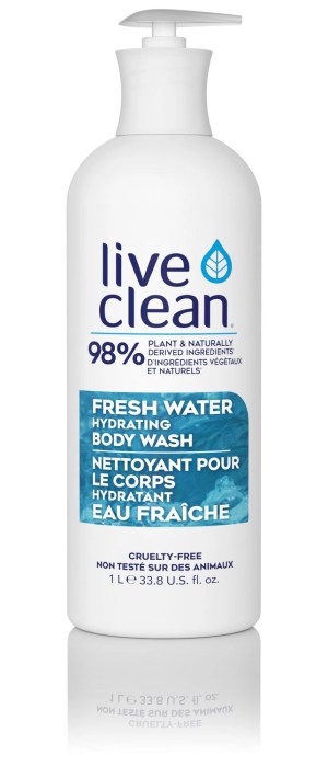 Live Clean Fresh Water Hydrating Body Wash 1 L