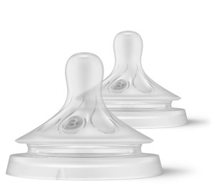 Philips Avent Natural Response Nipple Flow 3, 1M+, 2 pack, SCY963/02