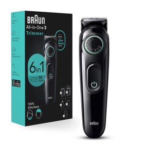 Braun All-In-One Style Kit Series 3 3460, 6-in-1 Trimmer for Men