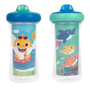 Baby Shark Insulated Sippy Cup 2pk
