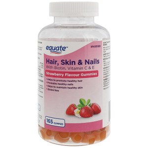Equate Hair, Skin & Nails Gummies
