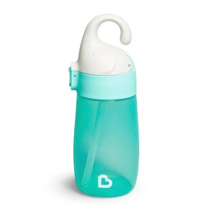 DFlip N Lock Elephant Straw Cup, 12 Ounces, Mint