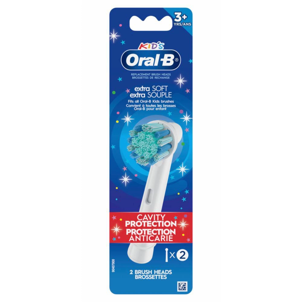 Oral-B Kids Extra Soft Replacement Brush Heads - CTC Health